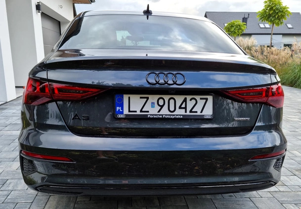 Audi A3 cena 139900 przebieg: 9100, rok produkcji 2022 z Warszawa małe 436